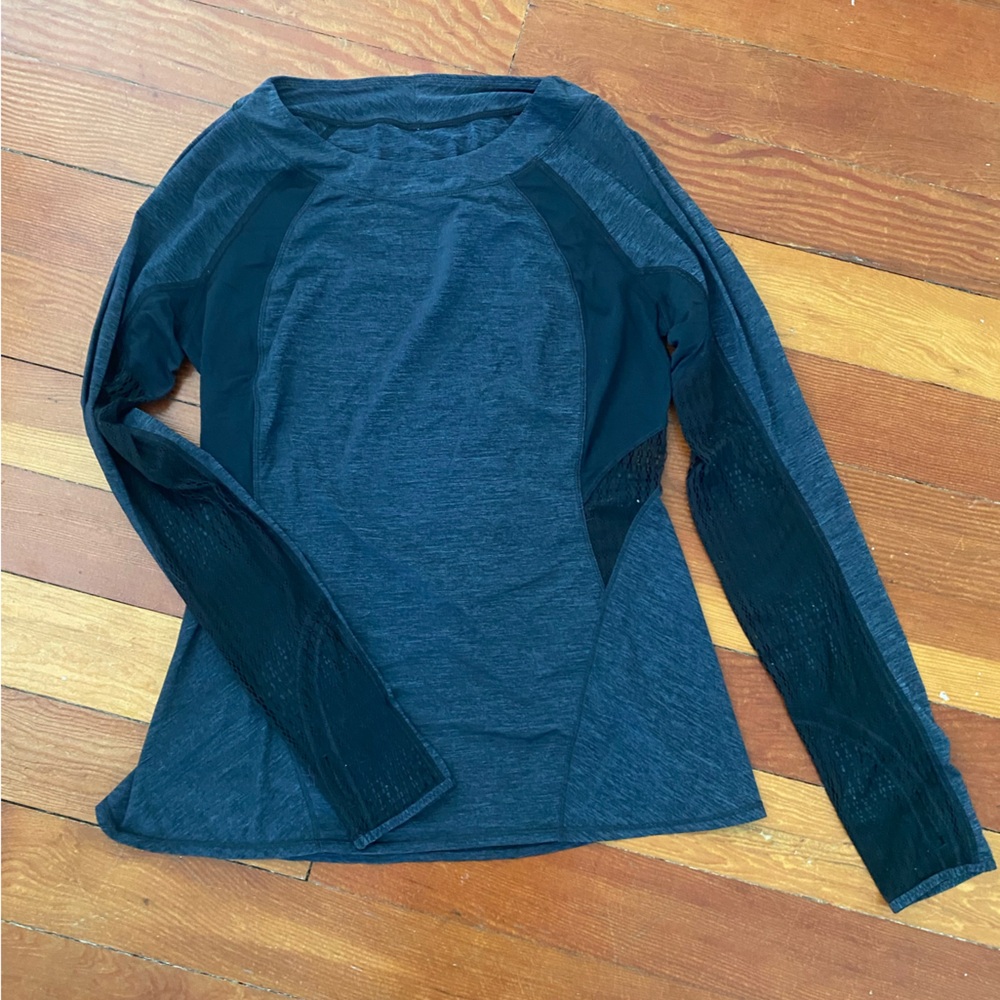 lululemon athletica Long Sleeve Top - Dark Blue